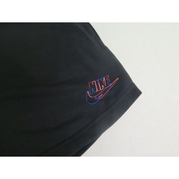 Nike DM7973 010 Women's Sz 2X Black Essential Futura French Terry Shorts - Picture 5 of 5